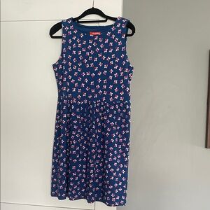Joe Fresh Blue and Pink Floral Mini Dress